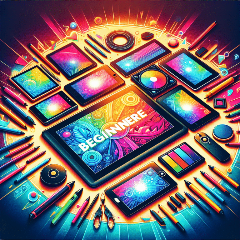 beginner-friendly graphic tablets for digital drawing