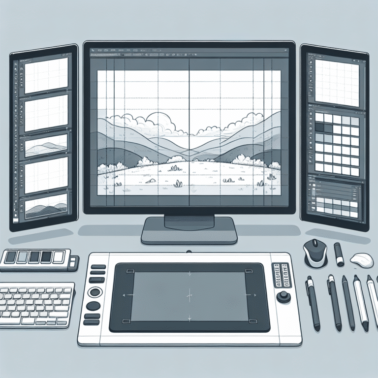 how to draw backgrounds digitally for beginners