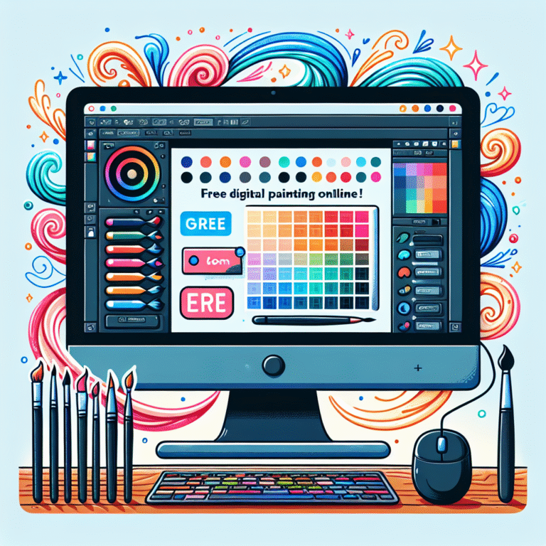 free digital painting resources online