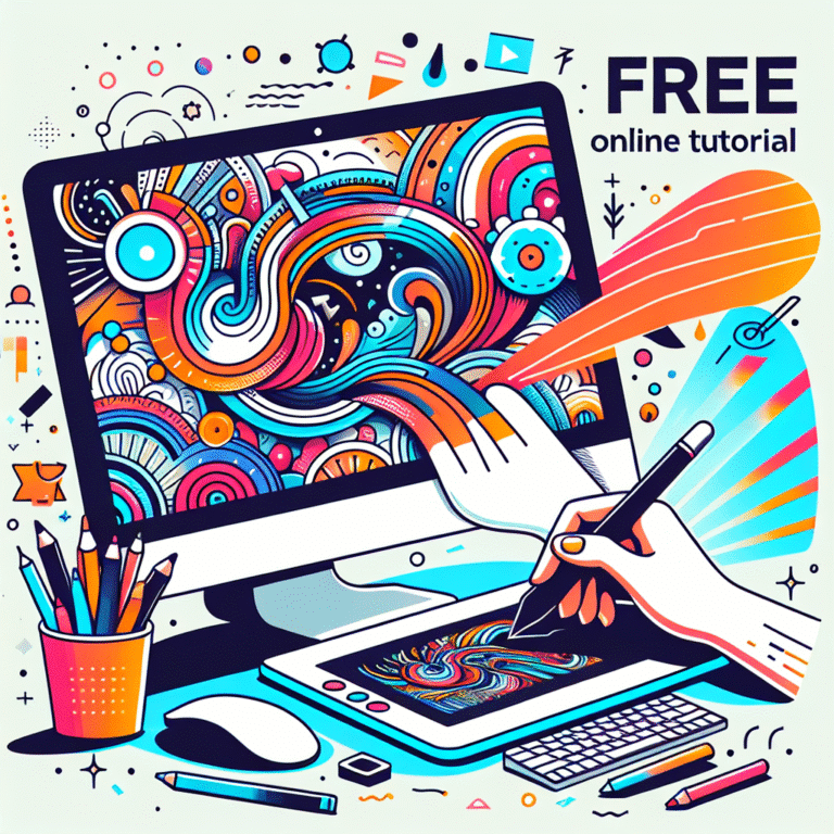 free online tutorials for digital illustration