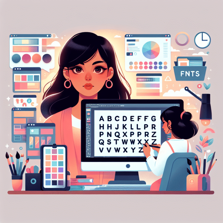 exploring free fonts and assets for your digital art projects