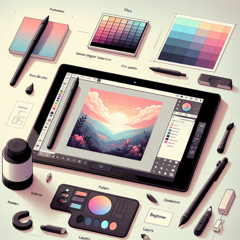 using Medibang Paint for beginner artists