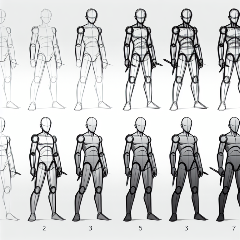 digital character creation step by step for novices