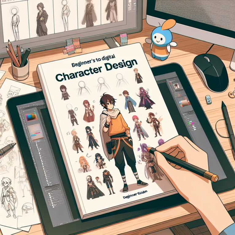 beginner digital character design tips for illustration