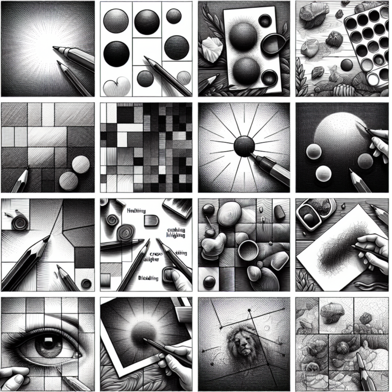 shading and highlighting techniques for digital art