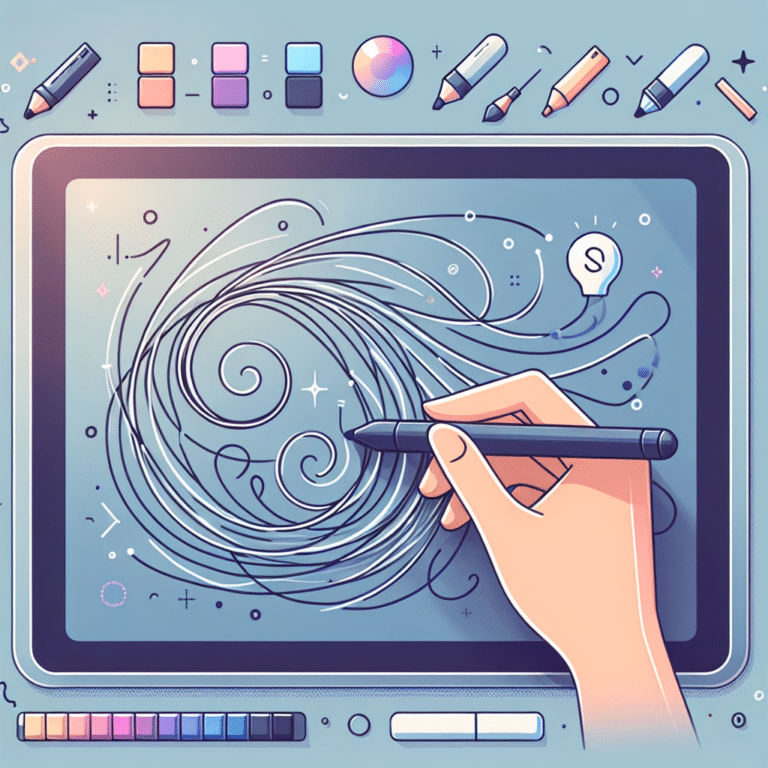 how to create smooth lines in digital drawing