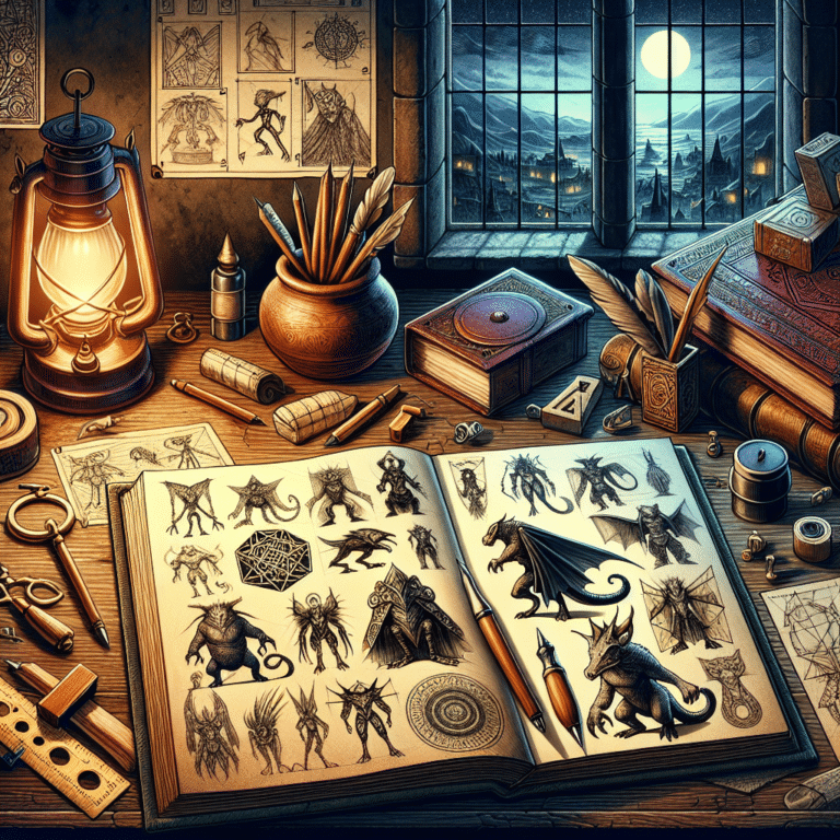 simple fantasy character design tutorials to inspire imagination